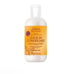 New Shea Solutions Leave- in Conditioner With White Organic Shea Butter Moisturi